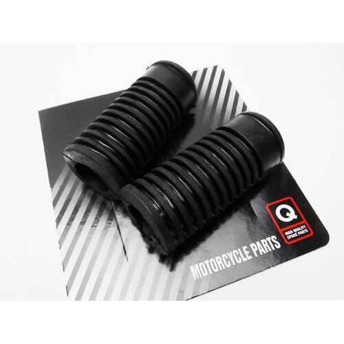 HONDA CB175 69-72 JBS FOOT PEG RUBBER SET LEFT RIGHT PAIR FOOTPEGS REST