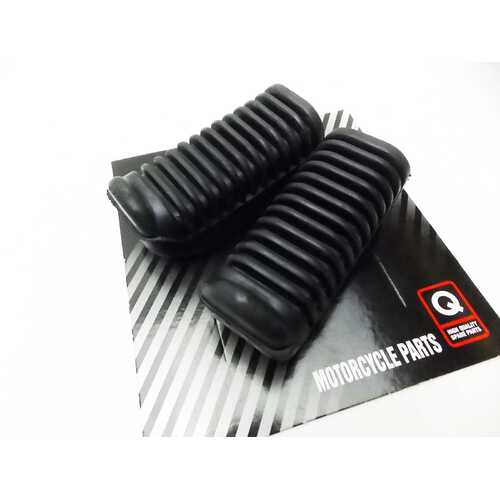 YAMAHA RX50 83-84 JBS FOOT PEG RUBBER SET LEFT RIGHT PAIR FOOTPEGS REST