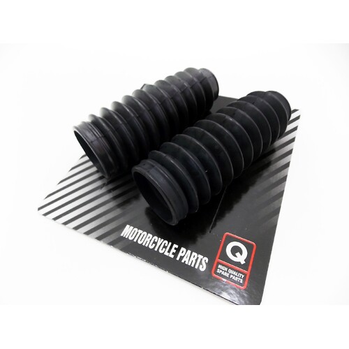 HONDA ST50 DAX 69-95 JBS FRONT FORK GAITERS RUBBER BOOTS SET