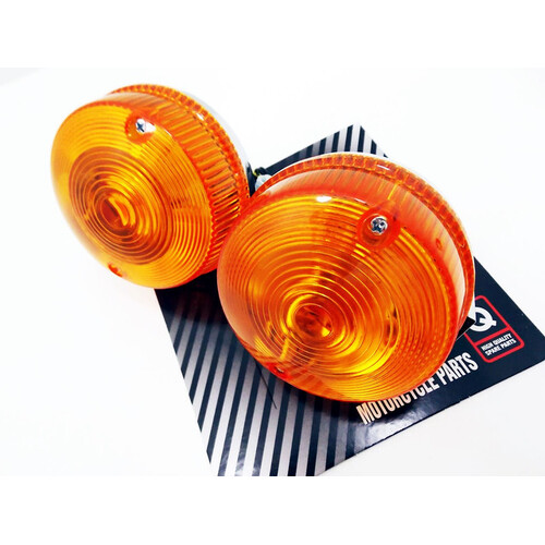 KAWASAKI KZ1000 POLICE 78-05 JBS LEFT RIGHT TURN SIGNAL INDICATOR BLINKER SET 2