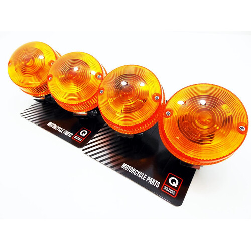 KAWASAKI KZ440 80-81 JBS LEFT RIGHT TURN SIGNAL INDICATOR BLINKER ASS SET 4