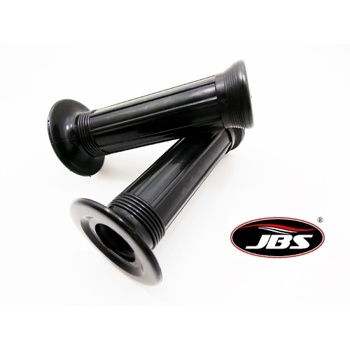 YAMAHA XT250 80-83 JBS BLACK HAND GRIP SET LEFT RIGHT PAIR HANDLEBAR GRIPS