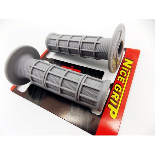 YAMAHA WR125 JBS GREY HAND GRIP SET LEFT RIGHT PAIR HANDLEBAR GRIPS