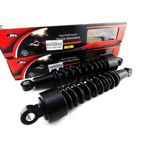 HARLEY DAVIDSON XL1200 SPORTSTER 12.5 INCH JBS BLACK LOWERING SHOCK ABSORBERS