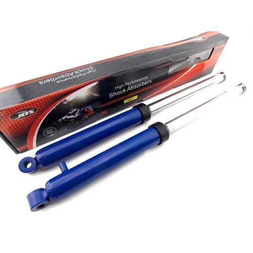 YAMAHA PW50 PEEWEE 81-15 JBS BLUE FRONT FORK LEG SET LH RH SUSPENSION SHOCKS